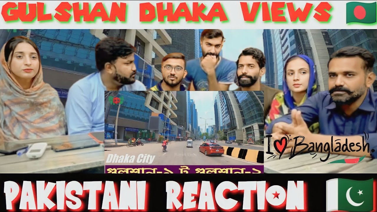 গুলশান ঢাকা | Gulshan Dhaka | Dhaka City Bangladesh || Street View