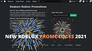 All Working Roblox Promocodes 2021 May
