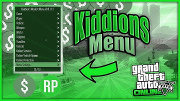 KIDDIONS MOD MENU GTA V | GTA 5 MOD MENU UNDETECTED | FREE DOWNLOAD AUGUST 2022