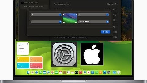 How to setup hot corner on Mac #sequoia #sonoma #macbookair