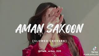 Aman Sakoon|Slowed Reverb|Saraiki Production Resimi