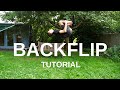 Backflip auf dem Boden lernen  - BACKFLIP TUTORIAL