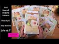 Junk Journal Pockets Tutorial 💕 New Style Step By Step ⭐