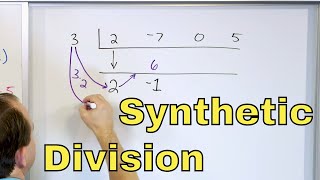 08 - Learn Synthetic Division of Polynomials - Part 1