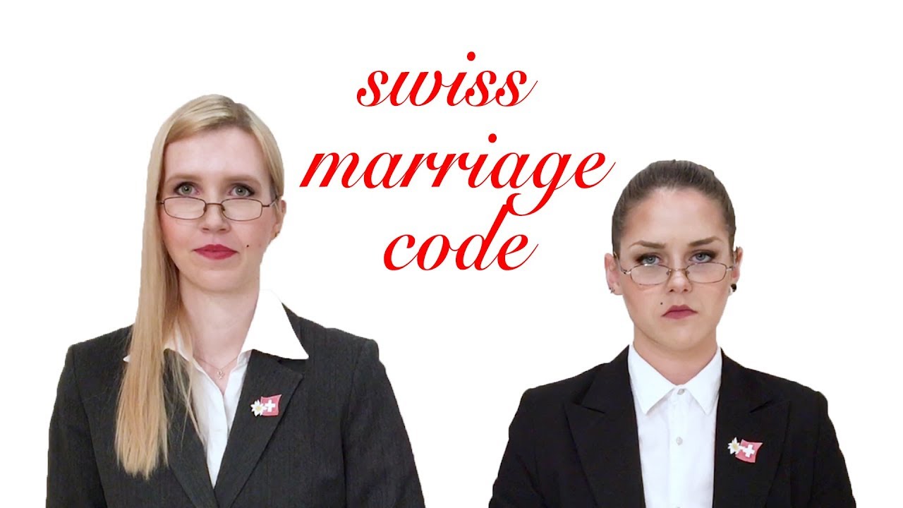 Manual To Being Married To A Swiss YouTube Manual To Being Married To A Swiss YouTube