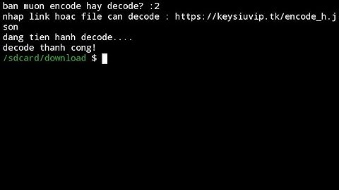 [DEMO] TOOL ENC + DEC | An Orin