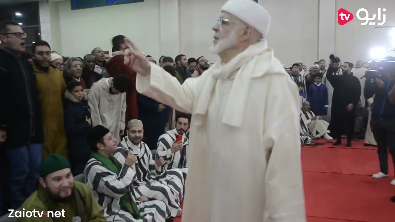 سماع و مديح وحضرة صوفية في ذكرى وفاة الشيخ حمزة قدس الله سره بحضور سيدي جمال الدين القادري بودشيش .