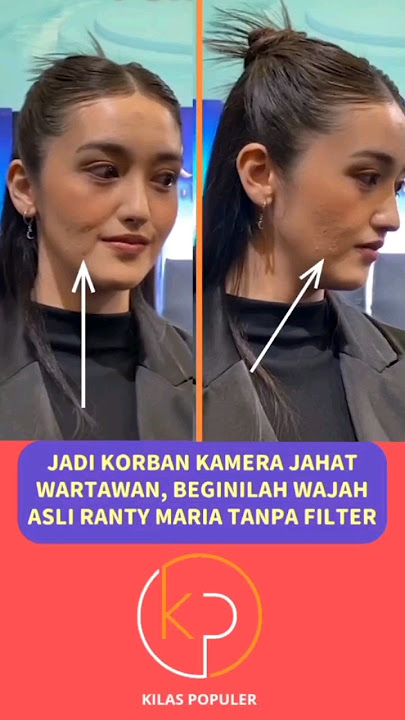 BEGINILAH WAJAH ASLI RANTY MARIA DI KAMERA WARTAWAN #artis #seleb #rantymaria