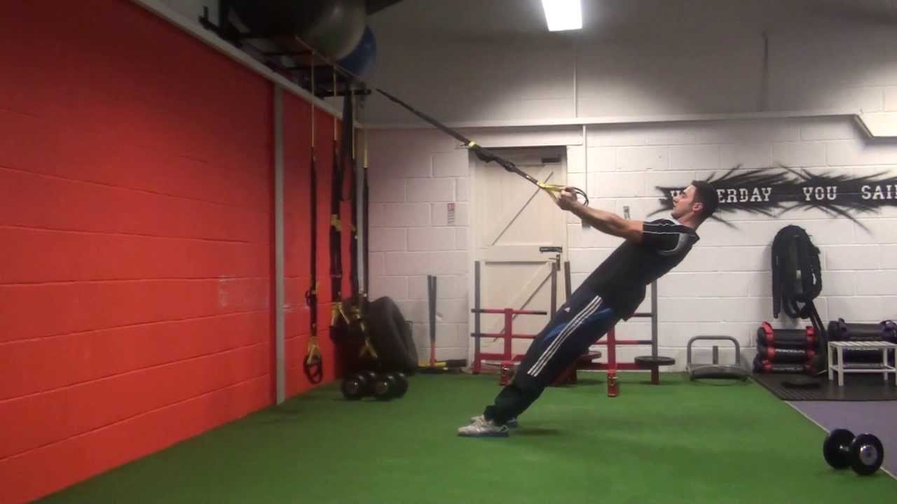 B2 - Underhand TRX Row - YouTube