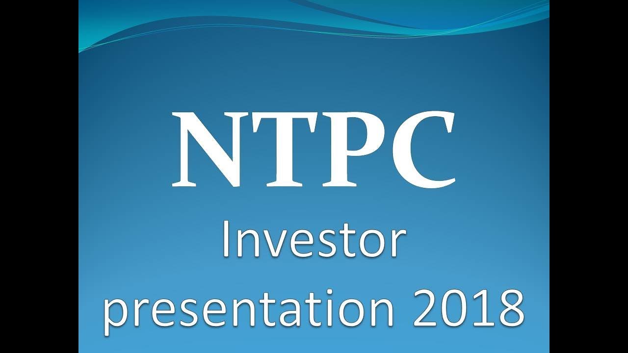 ntpc investor presentation 2022