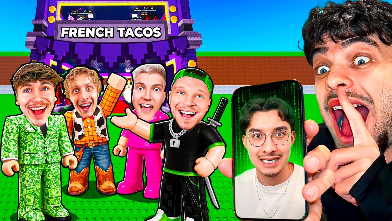 Je TRICHE aux TESTS de la FRENCH TACOS grâce à SOUSH ! (Ft.Toinelag)