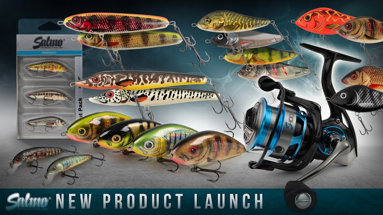 New Salmo Fishing Lures for 2023  Hard Baits for Pike, Perch and