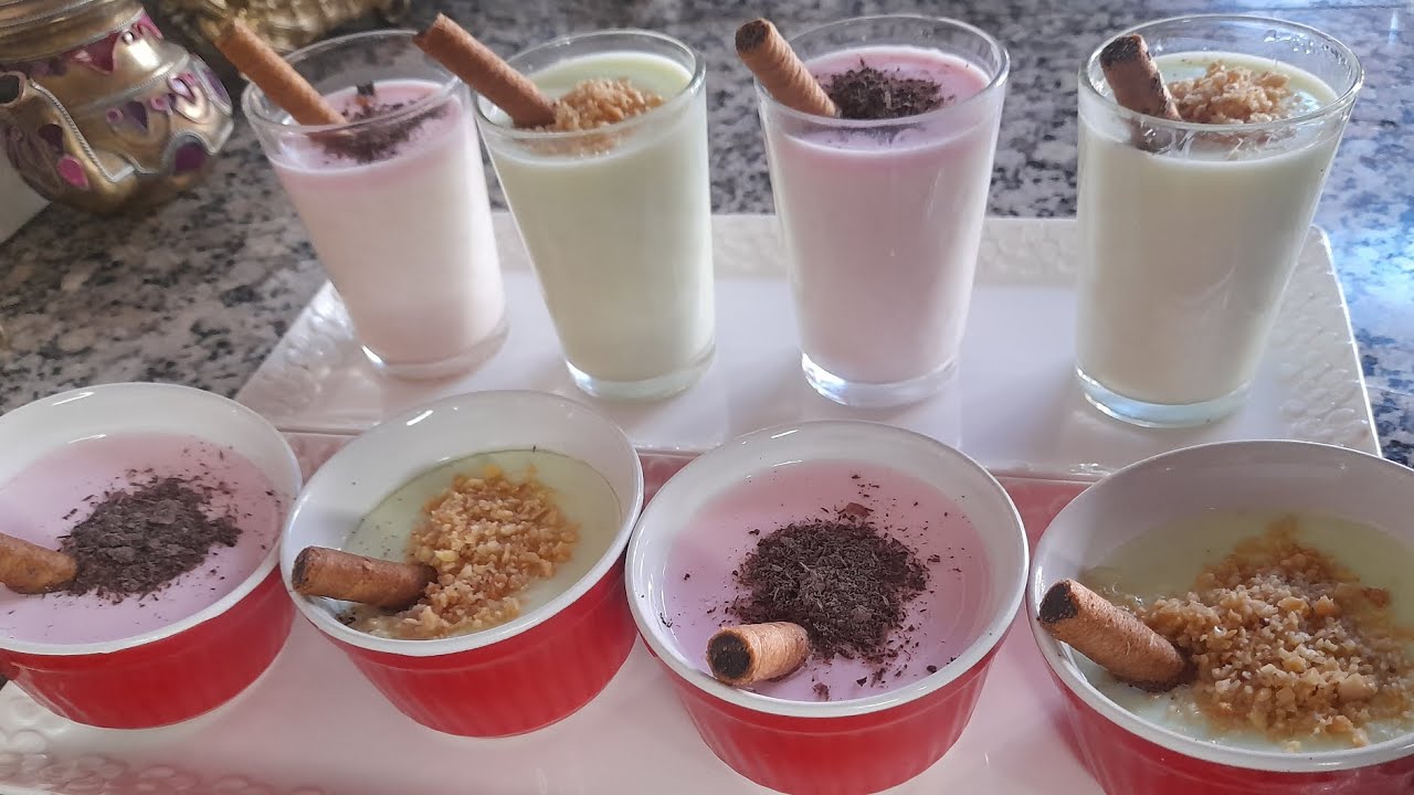 رايب منزلي بطريقة سهلة وناجح 💯 بدون حليب بودرة كايجي عاقد 👌🏻ب2نكهات مختلفة😋 حضريه فالسحور 🌙