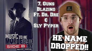 Eminem - Guns Blazing Ft. Dr Dre, Sly Pyper (REACTION)