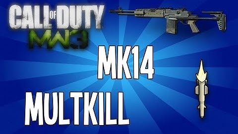 MW3 MK14 Multikill!