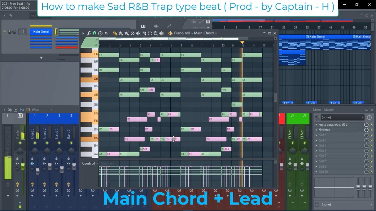 " How to make Sad R&B Trap type beat in FL Studio 20 " ( Prod by ...