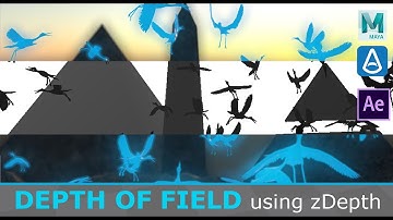 Quickly Create Depth of Field using ZDepth using Maya and After Effects
