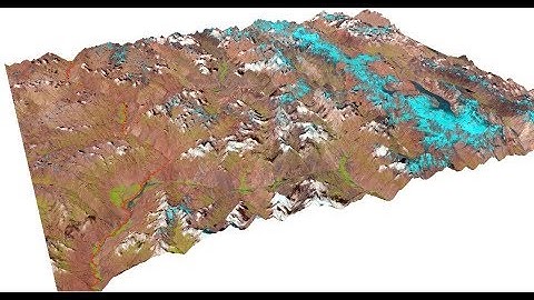 ArcGIS 3D Analyst Surface visualization using ArcScene