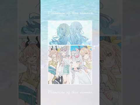 ◌𓋪𓂃Memories of this summer𓂃𓋪◌【 羽澄さひろ┆VEE 】#vlog #shorts #VTuber