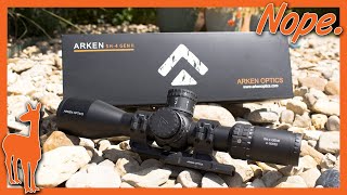 Why I'll never use the Arken SH4 Gen 2 416x50mm scope