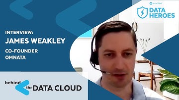 Behind the Data Cloud Episode 1: James Weakley