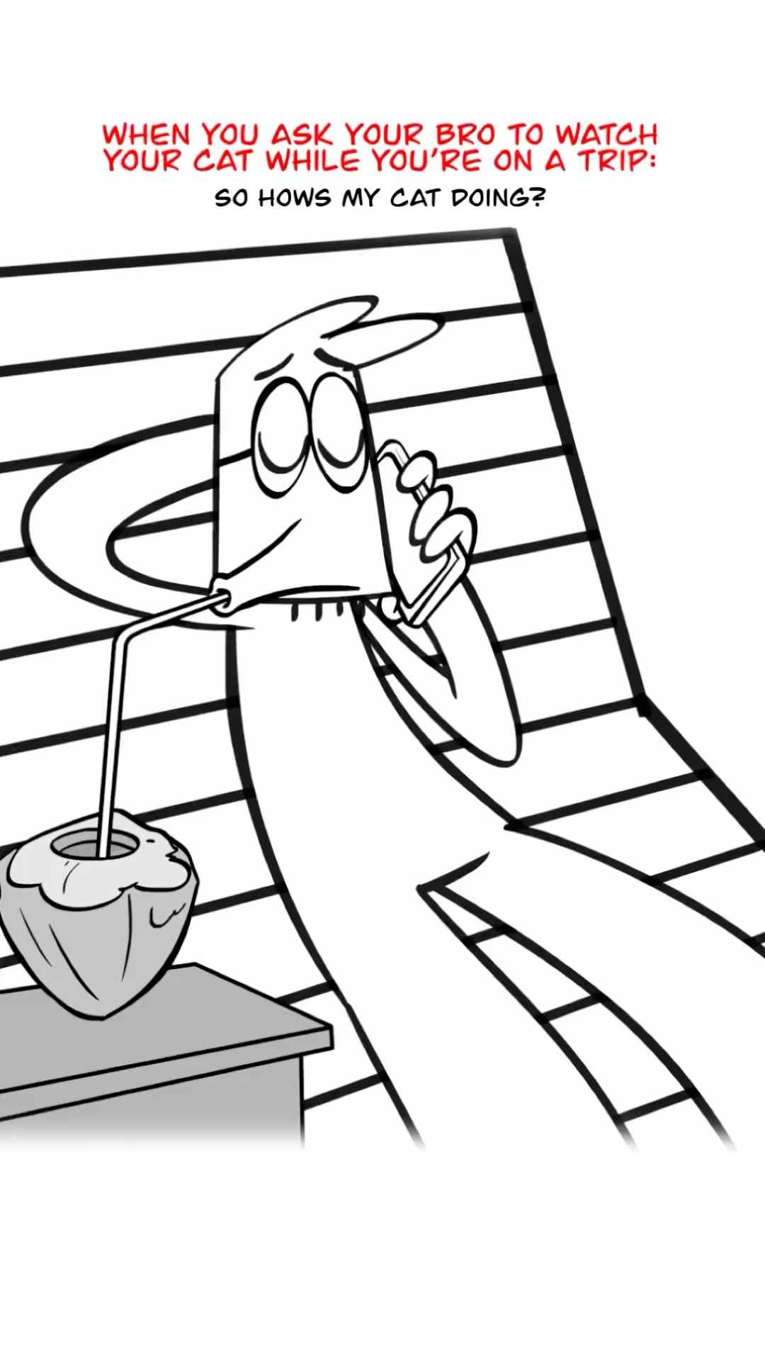 How’s My Cat Doing? ? (Animation Meme) Anim: SketchFX #shorts