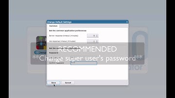 Data Integrator | Changing Passwords