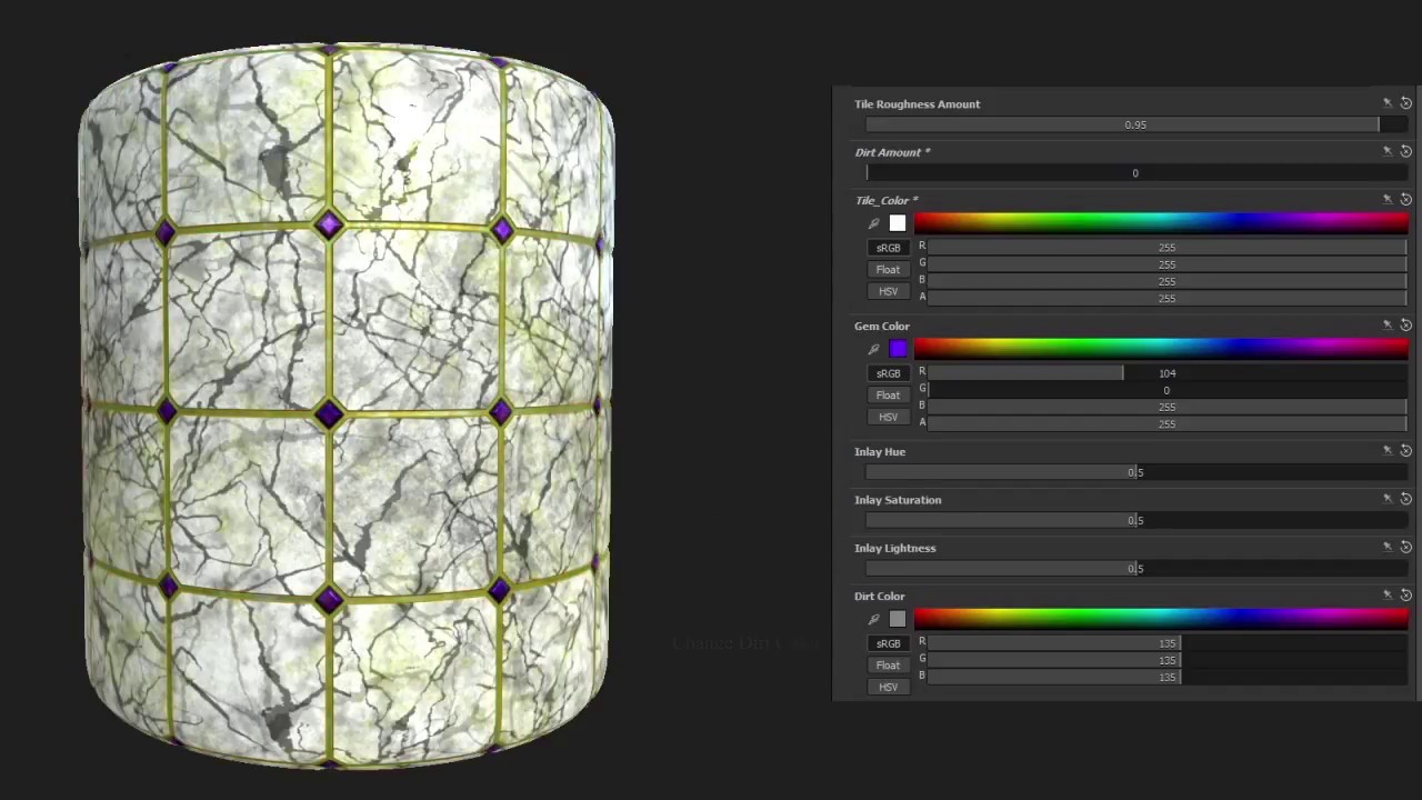 Substance Designer - Marble Material - YouTube