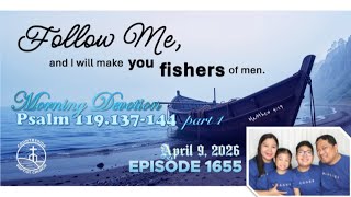 Morning Devotion 1655 | Psalm 119.137-144, part 1 | Tagalog | Word of God