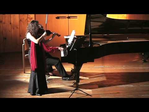 Grieg Sonate Nr. 3 mvt. 2 violin/piano: Isabel Steinbach+Pervez Mody