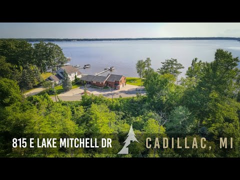 815 E Lake Mitchell Dr, Cadillac, MI home video tour