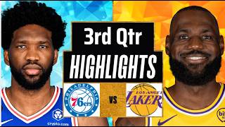 Los Angeles Lakers Vs Philadelphia 76Ers Full Game Highlights 3Rd Qtr Feb 5 2026 Nba Highlights