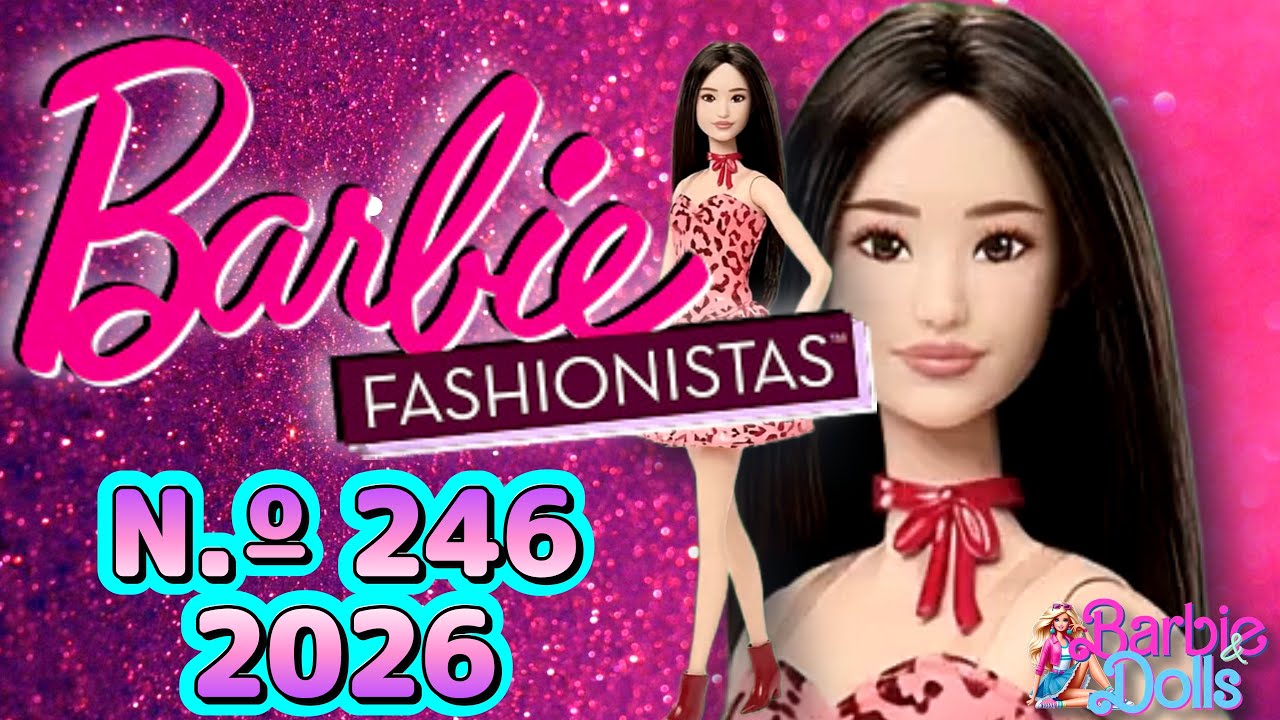 Unboxing Barbie Fashionista 246 (2026) 💖✨ Oriental Super Fofa | Vale R$140? 😍🎀