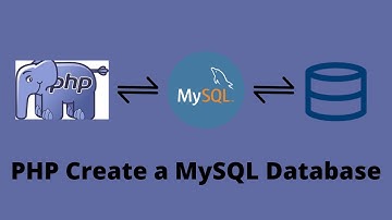 PHP - How to create MySQL Database?