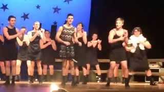 2015 OJR Fashion Show Senior Boys perform to "Single Ladies"