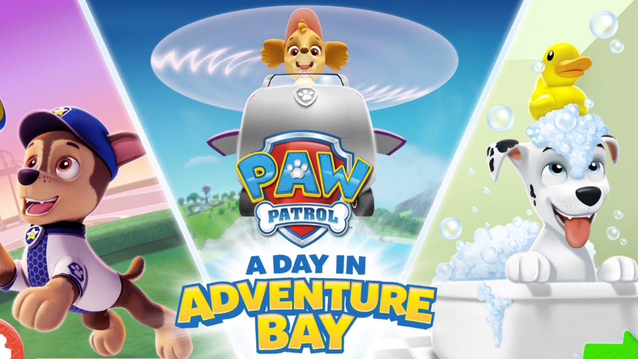 PAW Patrol: A Day in Adventure Bay! 🐶DRESS UP MARSHALL - Customize pup's outfit!