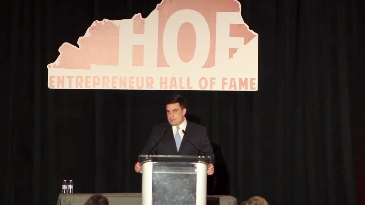 Nate Morris' Induction Speech | 2019 Kentucky Entrepreneur Hall of Fame Ceremony