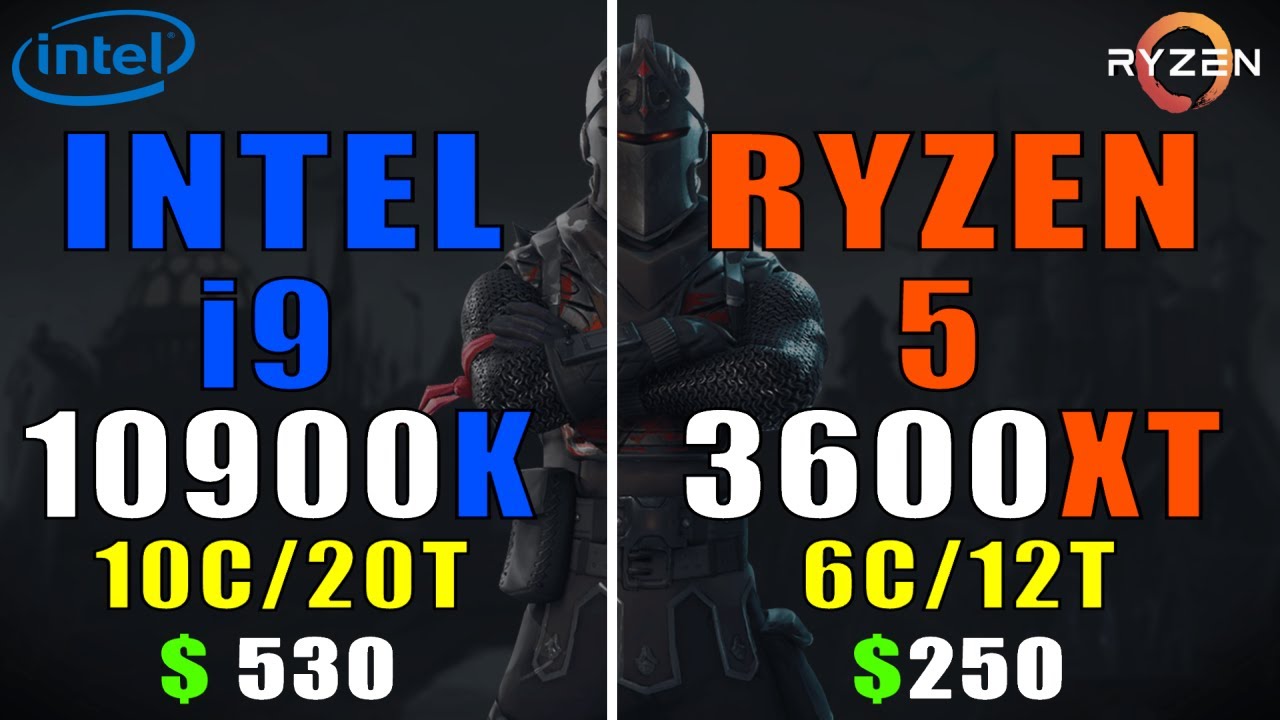 RYZEN 5 3600XT vs INTEL i9 10900K || PC GAMES TEST ||