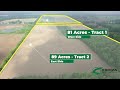 Kowalski Family Farm 170 Acres offered in 2 Tracts