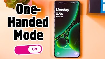 OnePlus Nord 3 Tutorial - Easily Enable One-Handed Mode