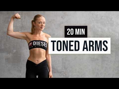 20 MIN ARMS + SHOULDERS - Do this to tone and sculpt your upper body!
