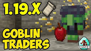 GOBLIN TRADERS MOD 1.19.2 minecraft - how to download install Goblin Traders 1.19.2 UNoficial FABRIC