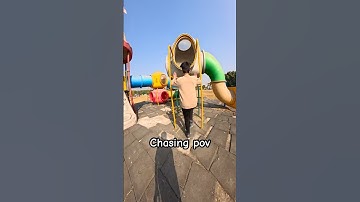 Bella ciao playground 🛝 parkour chasing pov