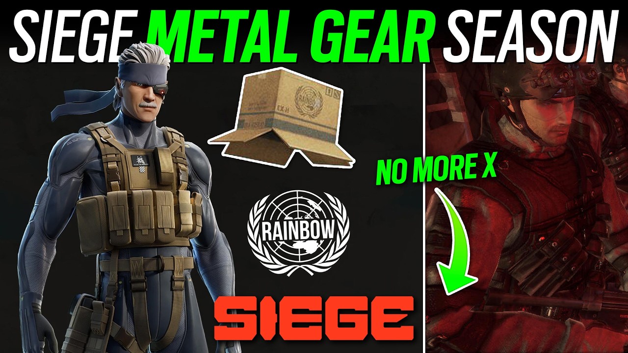 Сезон Metal Gear в Rainbow Six Siege — 6News — Rainbow Six Siege — Доступный для игры оператор Снейк