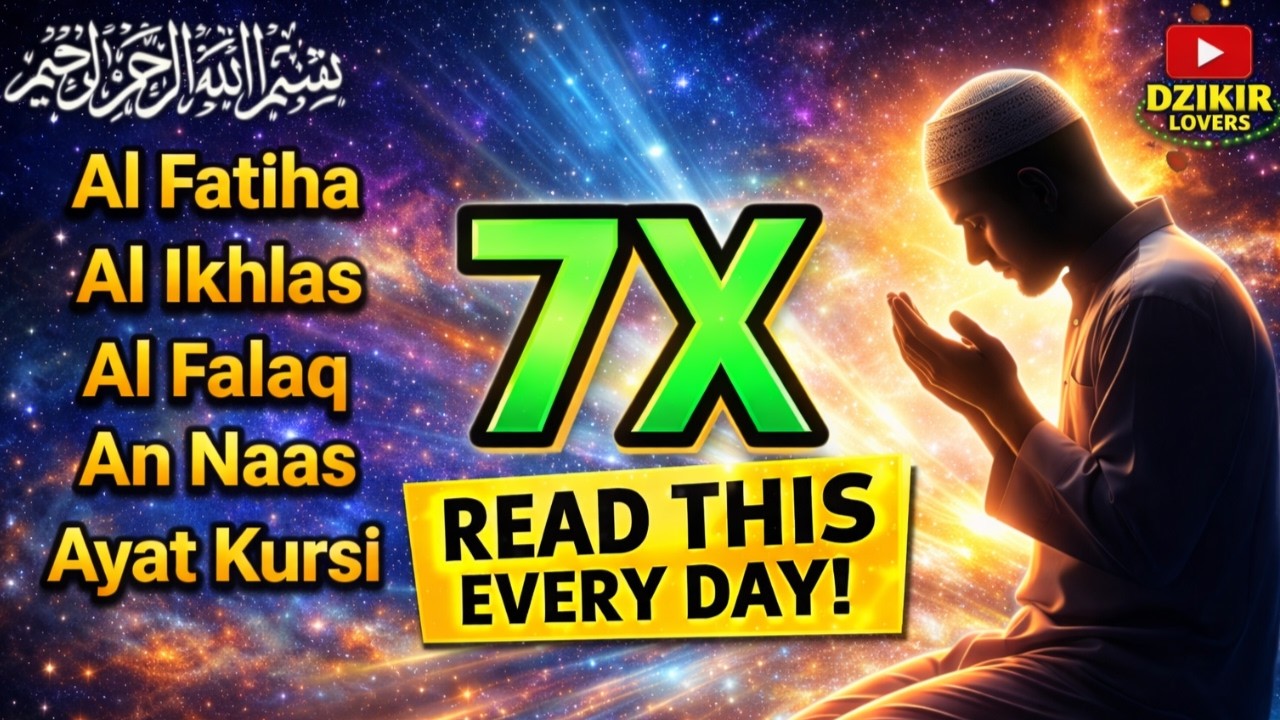 Beatiful Quran Recitation | Al Fatiha | Ikhlas | Falaq | Naas | Ayatul Kursi | Arabix Text HD Vol 24