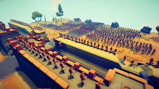 800x BRITISH SOLDIER SIEGE ENEMY CASTLE - Totally Accurate Battle Simulator TABS