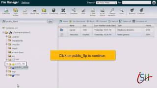 Understanding file structure in CPanel File Manager