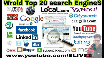 world Top 20 search engines 2019  SLIVE