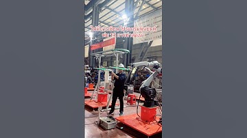 No #programming required for the #spray #robot, 1:1 repetition of movements#automobile #factory