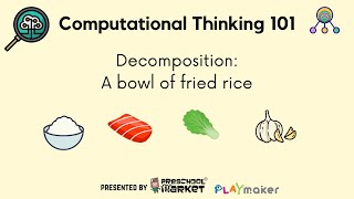 Computational Thinking 101: Ep 3 Decomposition - A Bowl of Fried Rice